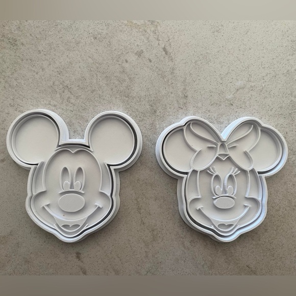 Other - Mickey and Minnie Mouse Cookie Cutters and Stamps